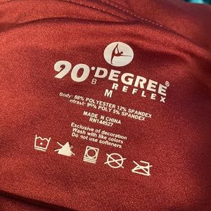 Fleece lined workout leggings